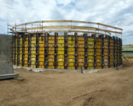 Planta de Tratamiento - Tanque Sedimentador / Tanque Espesador.