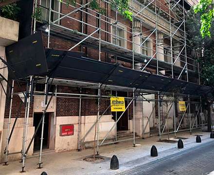 Multidirectional Scaffolding-Scaffolding pedestrian protection